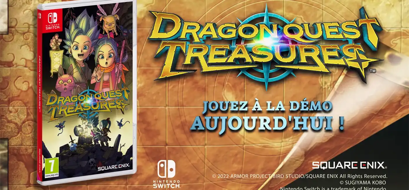 Dragon Quest Treasures : la démo est désormais disponible sur le Nintendo eShop